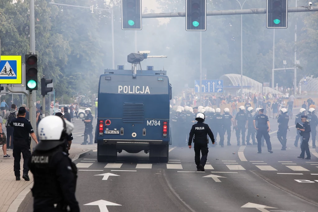 Przeciwnicy I Marszu Równości w Białymstoku Przeciwnicy I Marszu Równości w Białymstoku