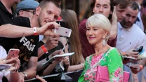 Helen Mirren na londyńskiej premierze