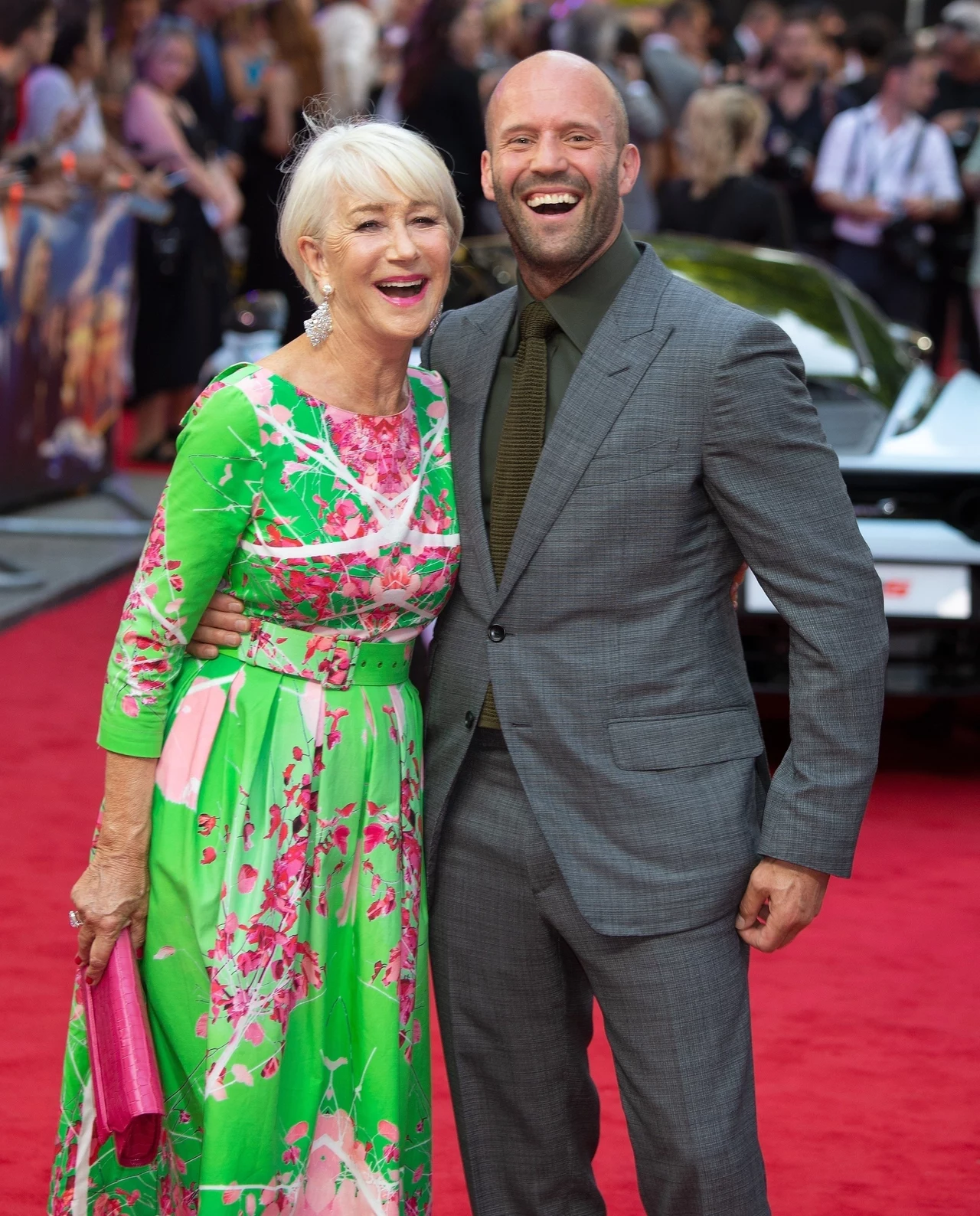 Helen Mirren i Jason Statham na londyńskiej premierze Helen Mirren i Jason Statham na londyńskiej premierze
