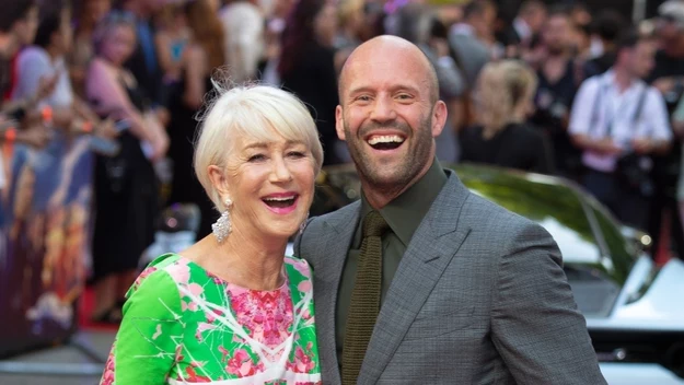 Helen Mirren i Jason Statham na londyńskiej premierze