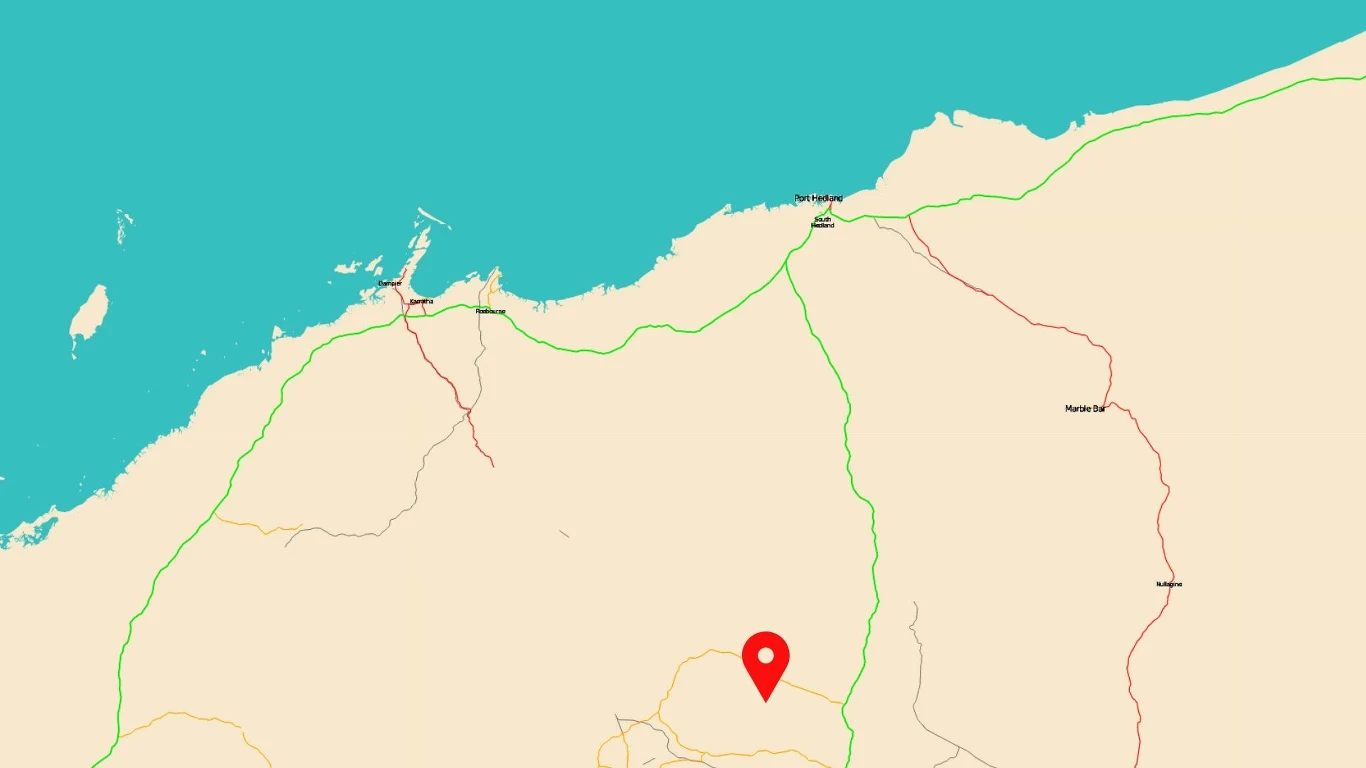 Wittenoom zniknęło z oficjalnych map. Nie prowadzą też do niego znaki drogowe... Wittenoom zniknęło z oficjalnych map. Nie prowadzą też do niego znaki drogowe...