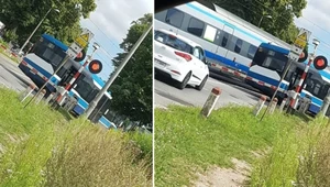 Miejski autobus omal nie wjechał pod Pendolino!