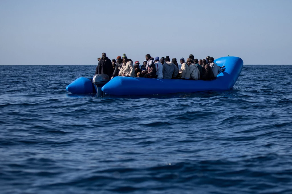 Łódź z migrantami (zdjęcie ilustracyjne) Łódź z migrantami (zdjęcie ilustracyjne)