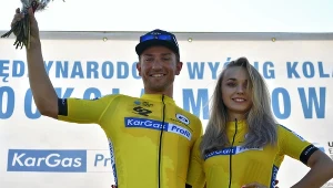 Erlend Blikra na podium