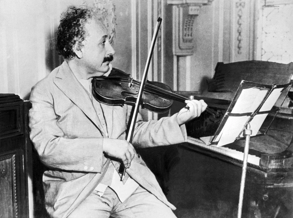 Albert Einstein, zdjęcie z 1931 roku