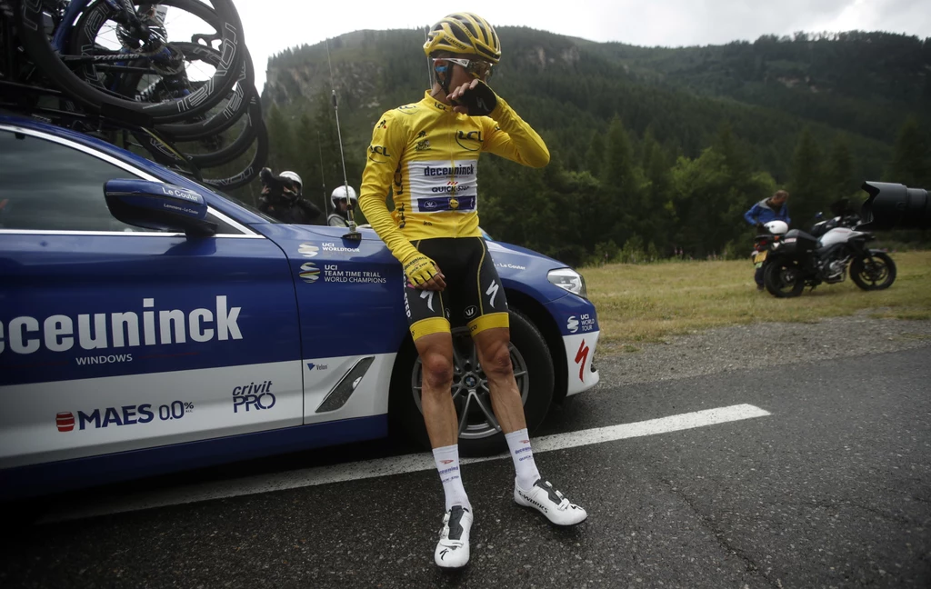 Julian Alaphilippe musiał oddać żółtą koszulkę Julian Alaphilippe musiał oddać żółtą koszulkę