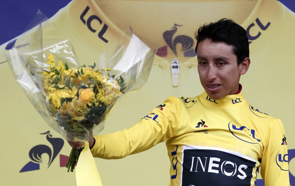 Egan Bernal został nowym liderem Egan Bernal został nowym liderem