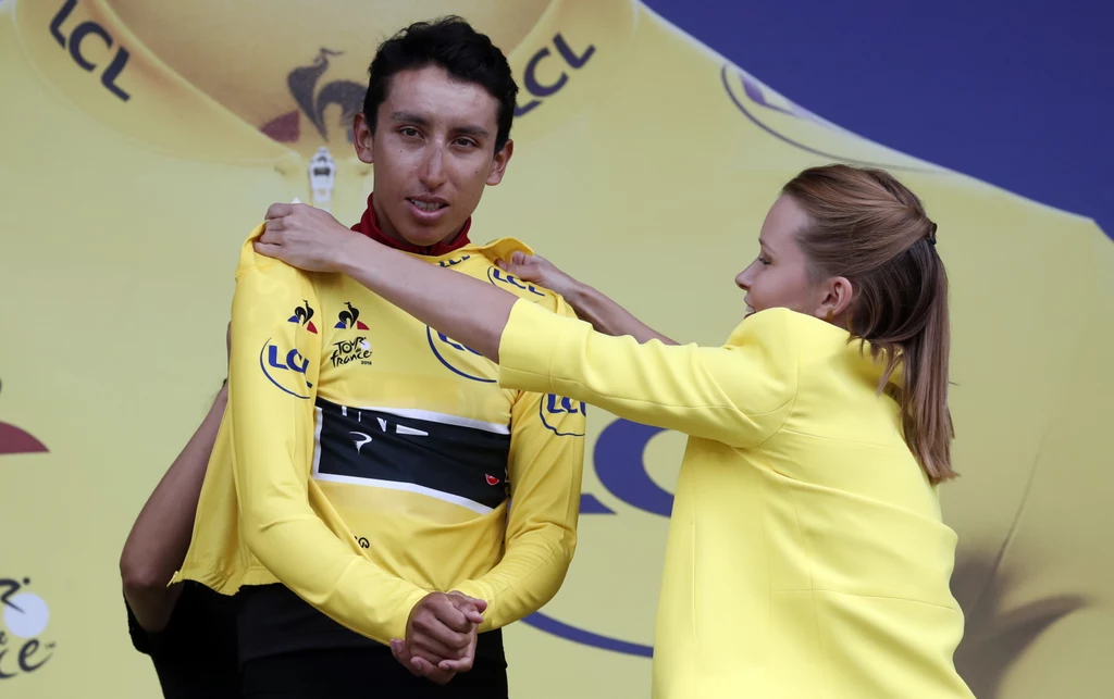 Egan Bernal został nowym liderem Egan Bernal został nowym liderem