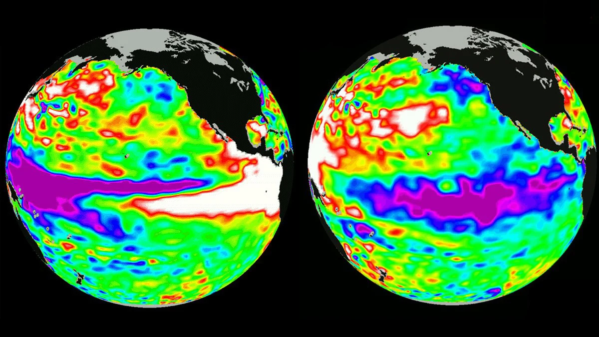Najważniejszym czynnikiem jest występowanie anomalii La Niña