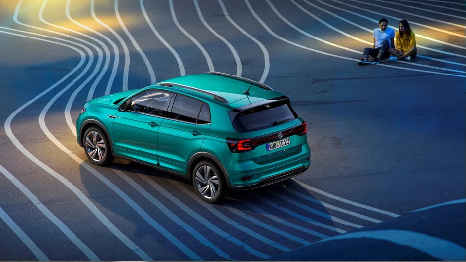 Choć wydaje się sporym samochodem, to najmniejszy SUV z rodziny T