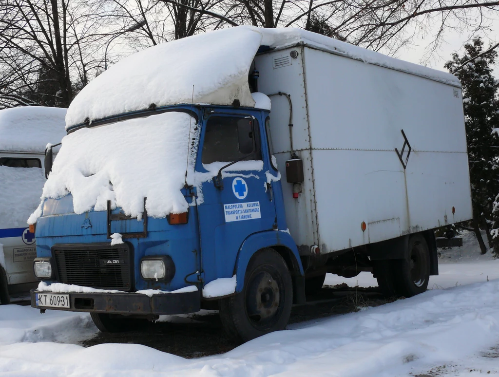 Avia a31 Małopolskiej Kolumny Transportu Sanitarnego w Tarnowie