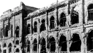 Ruiny budynku Banku Polskiego