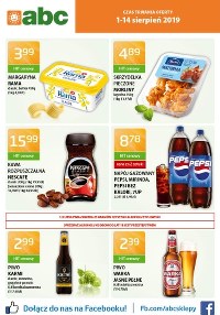Gazetka promocyjna ABC - Gazetka promocyjna - ważna do 14-08-2019