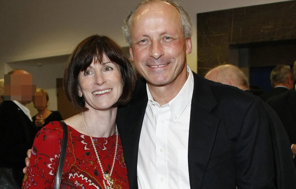 Paweł Wawrzecki z żoną Paweł Wawrzecki z żoną