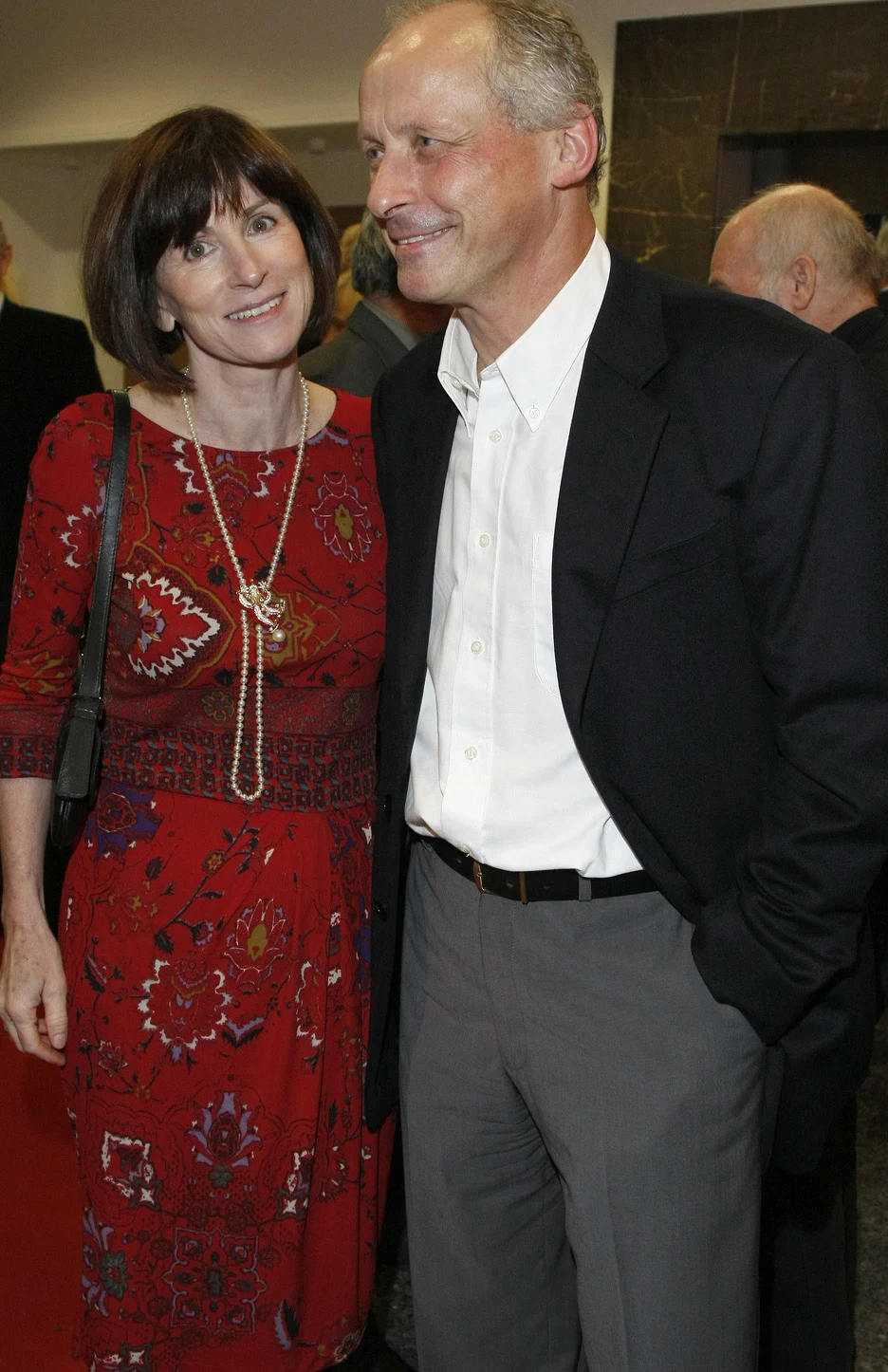 Paweł Wawrzecki z żoną Paweł Wawrzecki z żoną