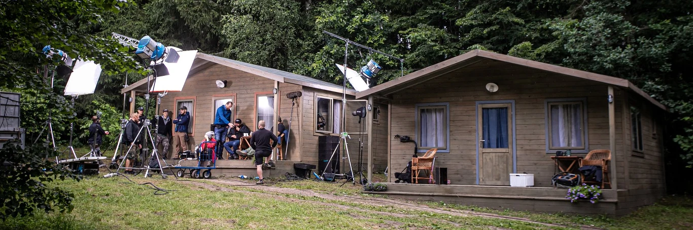 Na planie serialu "Żmijowisko" / Canal+ Na planie serialu "Żmijowisko" / Canal+