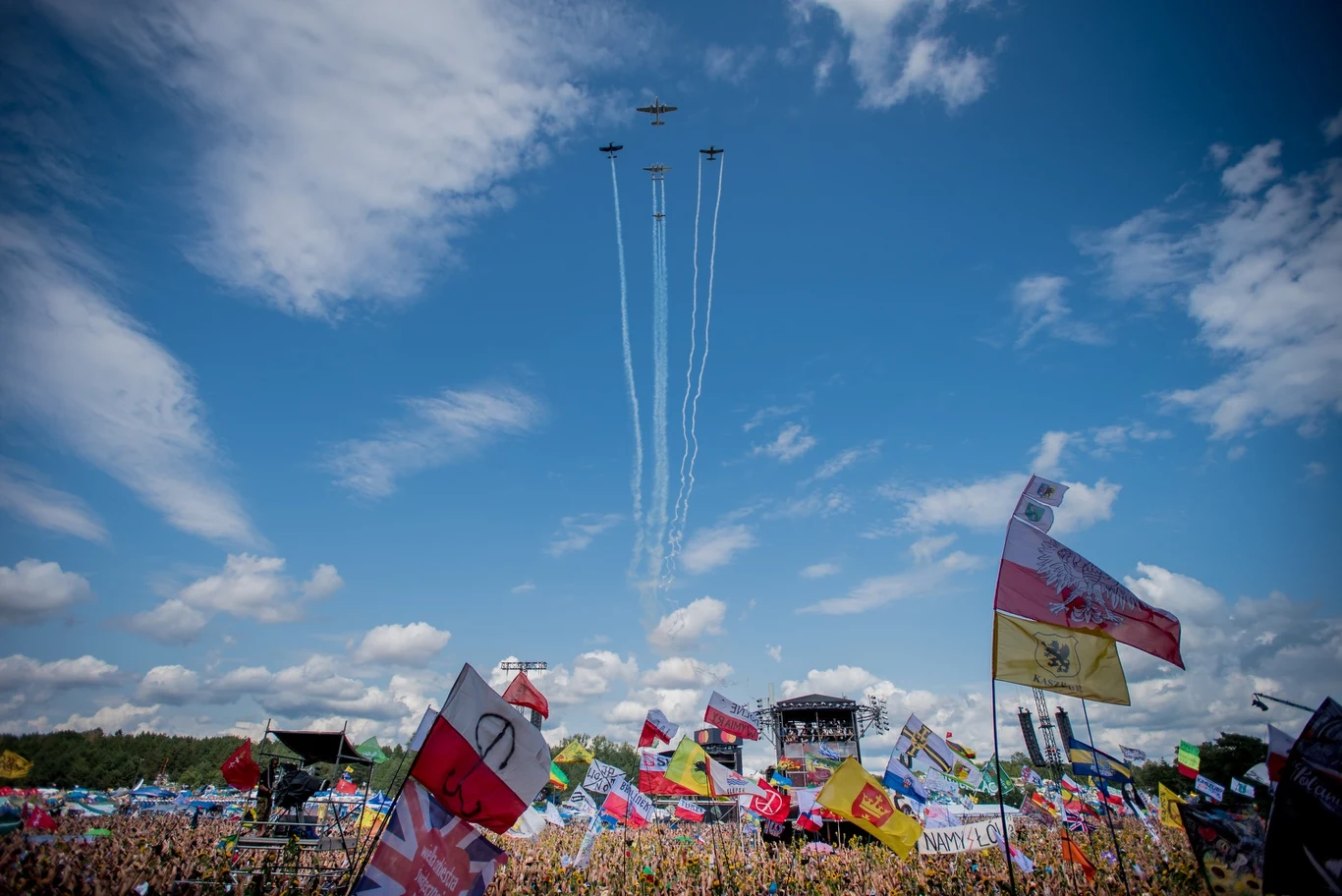 Zobacz zdjęcia z otwarcia Pol'and'Rock Festival 2019