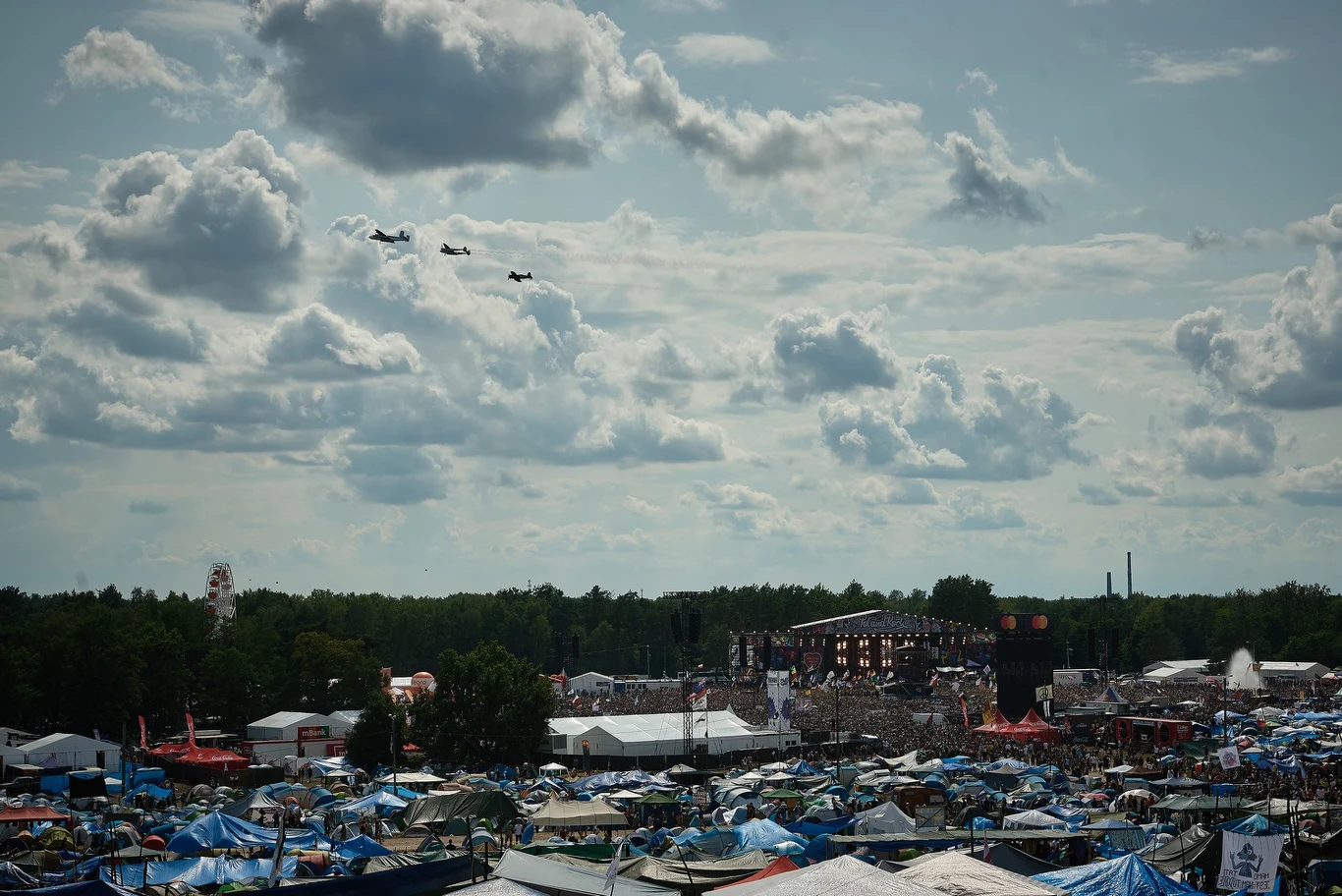 Zobacz zdjęcia z otwarcia Pol'and'Rock Festival 2019