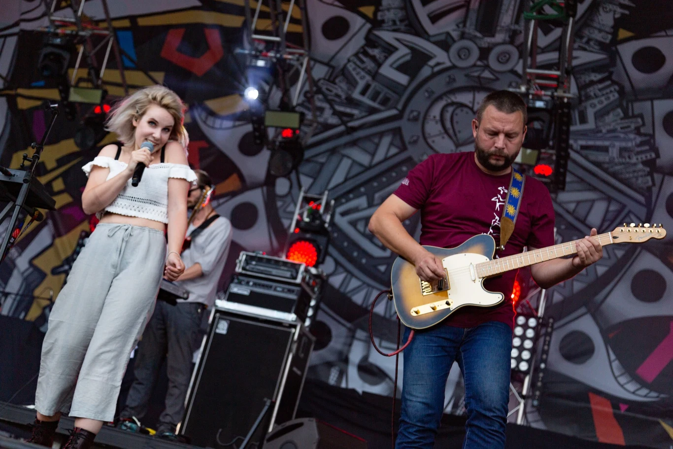 Zobacz zdjęcia z koncertu grupy BAiKA na Małej Scenie Pol'and'Rock Festival 2019