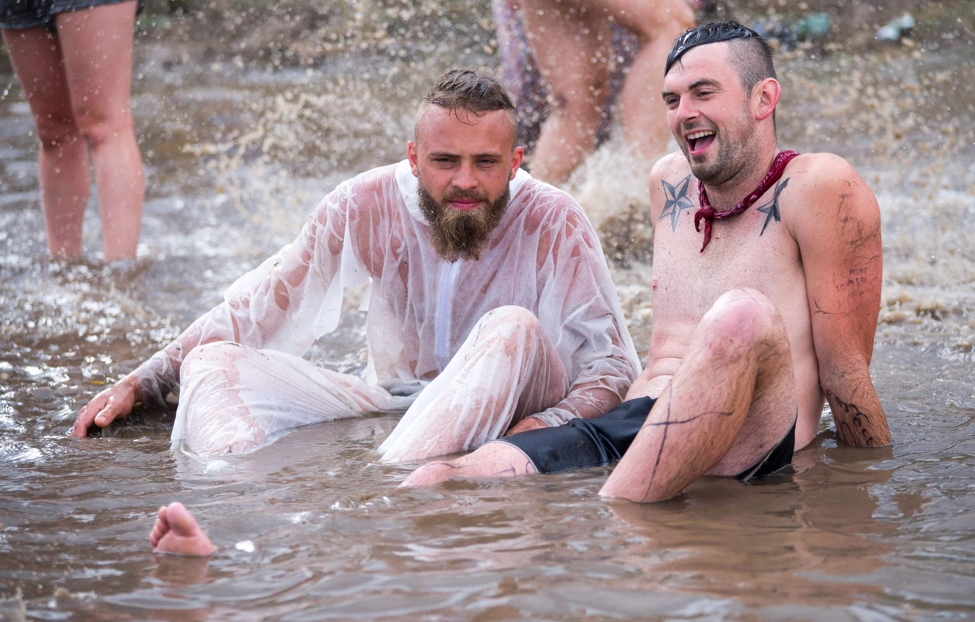 Publiczność podczas pierwszego dnia Pol'And'Rock
