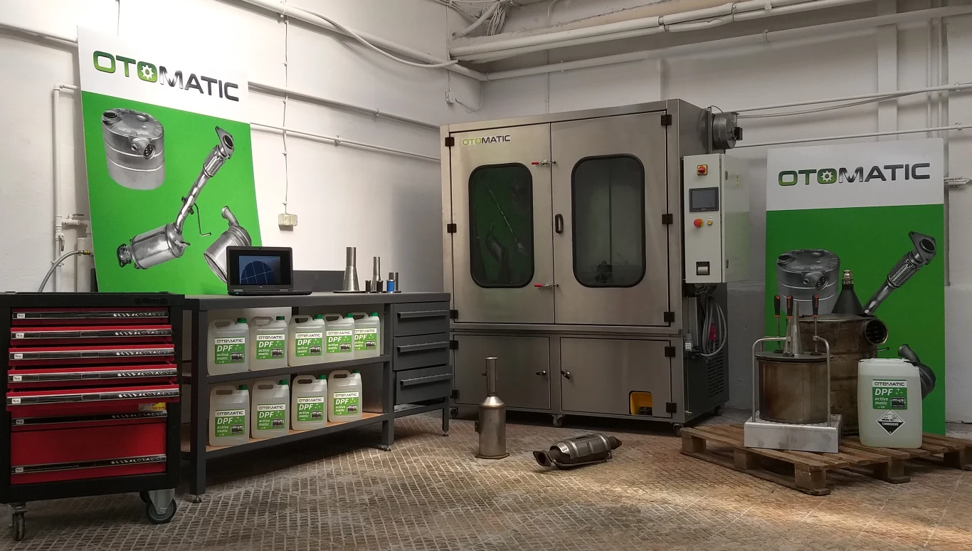 Stanowisko do czyszczenia filtrów DPF Stanowisko do czyszczenia filtrów DPF