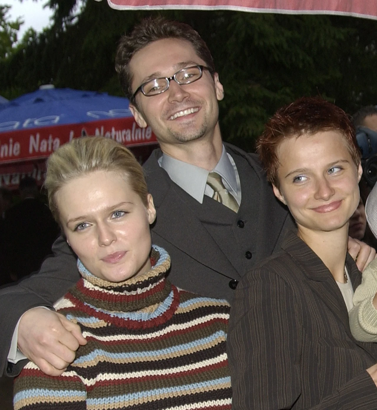 Maria Wiktoria, Jarosław i Magdalena Wałęsowie