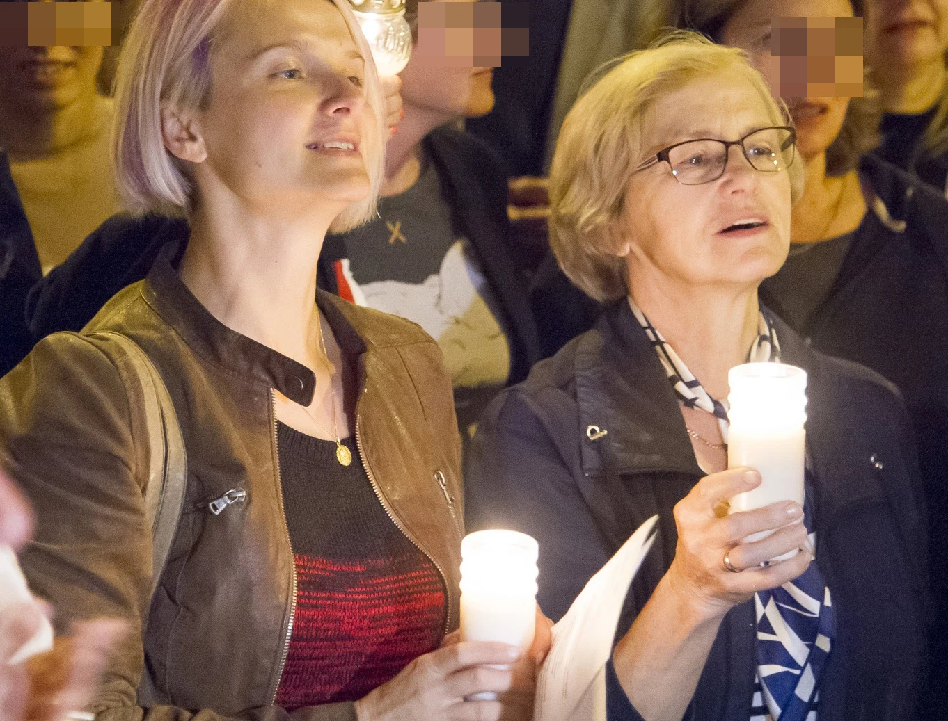 Magdalena Wałęsa z mamą