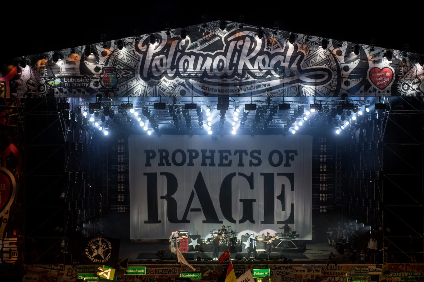 Zobacz zdjęcia z koncertu Prophets Of Rage na Dużej Scenie Pol'and'Rock Festival 2019