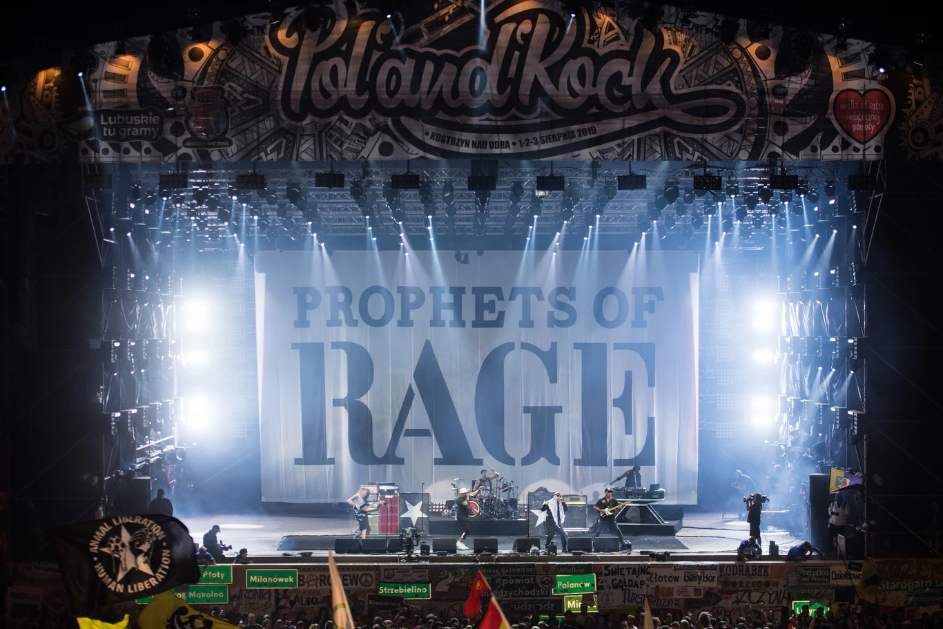 Zobacz zdjęcia z koncertu Prophets Of Rage na Dużej Scenie Pol'and'Rock Festival 2019