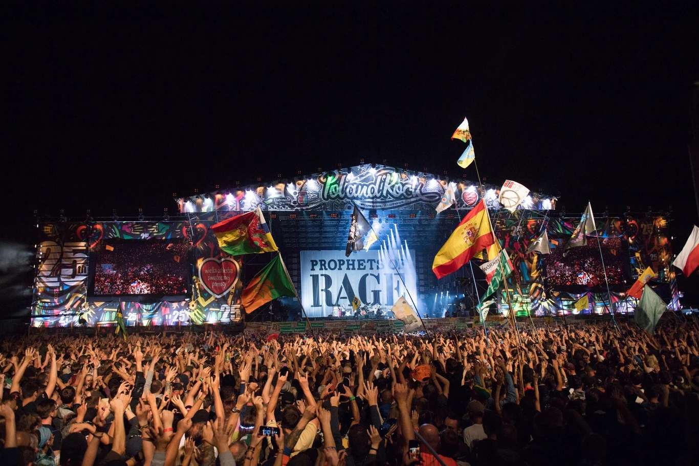 Zobacz zdjęcia z koncertu Prophets Of Rage na Dużej Scenie Pol'and'Rock Festival 2019
