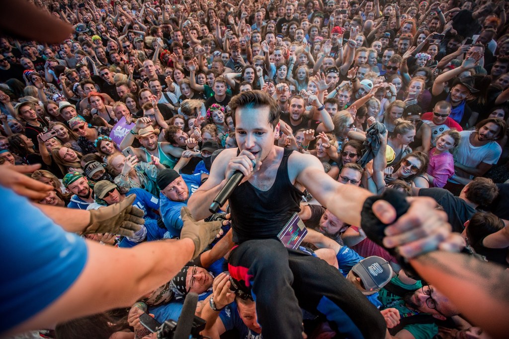 Krzysztof Zalewski na Pol'and'Rock Festival 2019