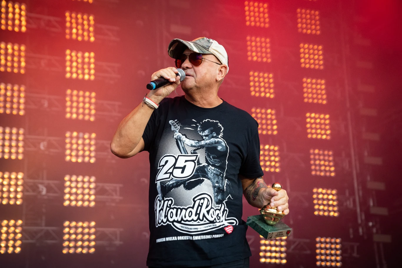 Zobacz zdjęcia z koncertu grupy Łydka Grubasa na Dużej Scenie Pol'and'Rock Festival 2019