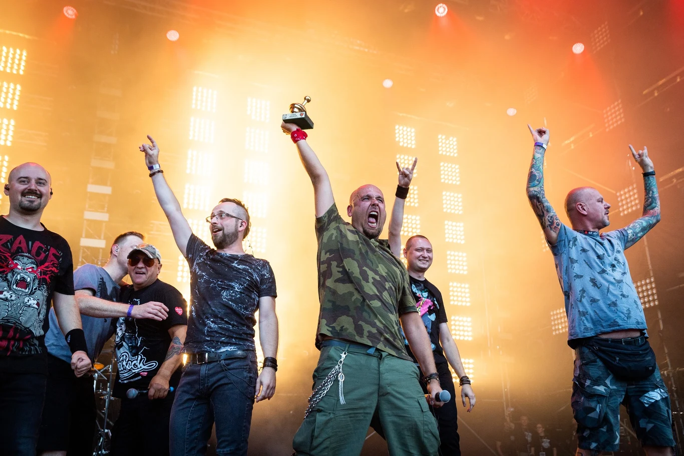 Zobacz zdjęcia z koncertu grupy Łydka Grubasa na Dużej Scenie Pol'and'Rock Festival 2019