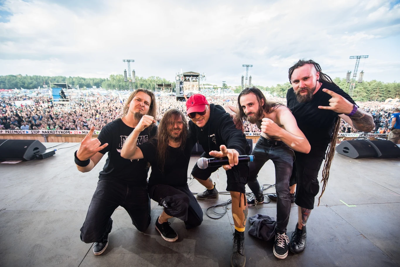 Zobacz zdjęcia z koncertu grupy Decapitated na Dużej Scenie Pol'and'Rock Festival 2019