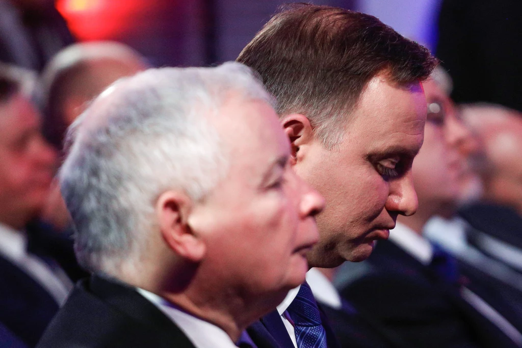 Prezes PiS Jarosław Kaczyński i prezydent Andrzej Duda Prezes PiS Jarosław Kaczyński i prezydent Andrzej Duda