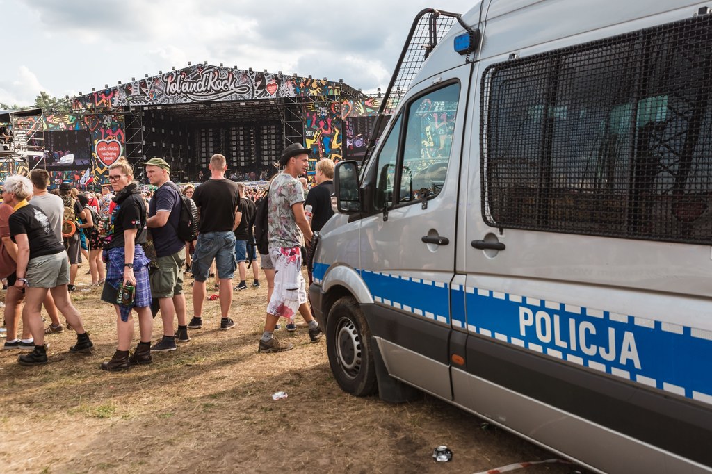 Nad zabezpieczeniem Pol'and'Rock Festival 2019 pracowało ok. 1600 policjantów