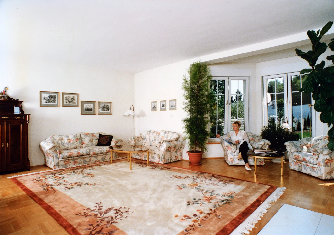 Zdzisława Sośnicka w swoim domu