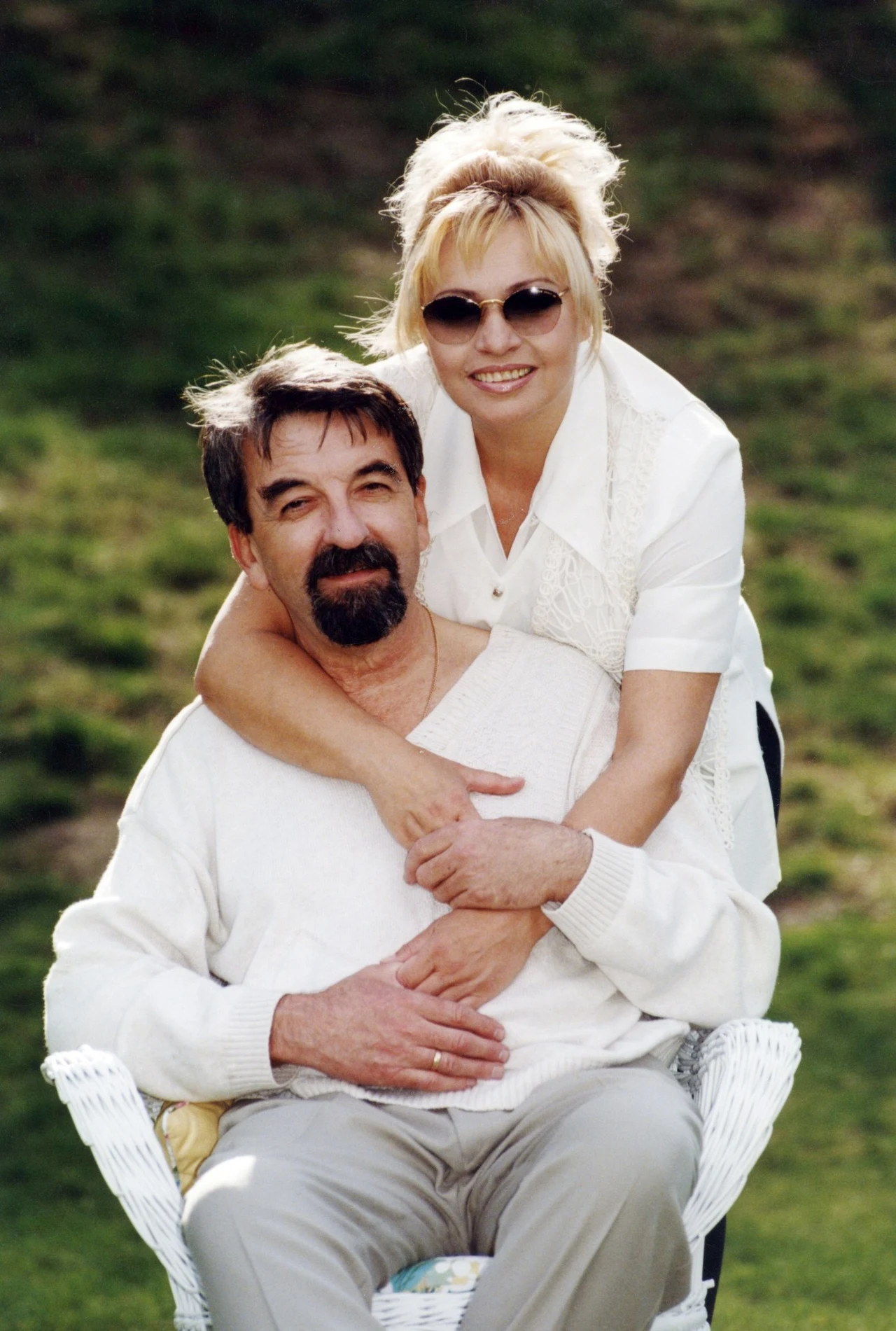 Zdzisława Sośnicka z mężem Zdzisława Sośnicka z mężem