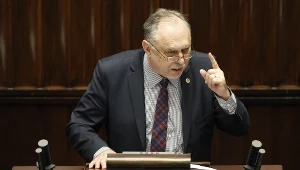 Poseł Janusz Sanocki w Sejmie