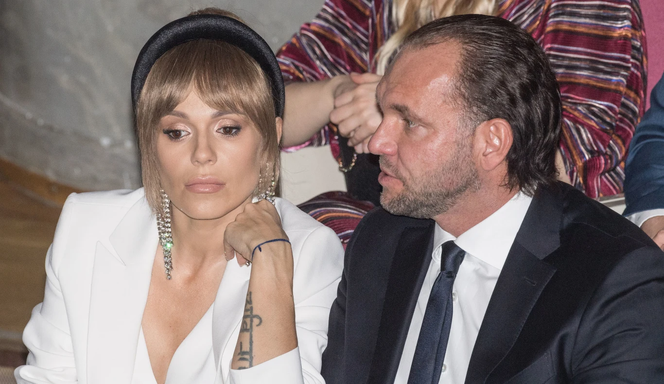 Dorota Rabczewska-Stępień z mężem Emilem Dorota Rabczewska-Stępień z mężem Emilem