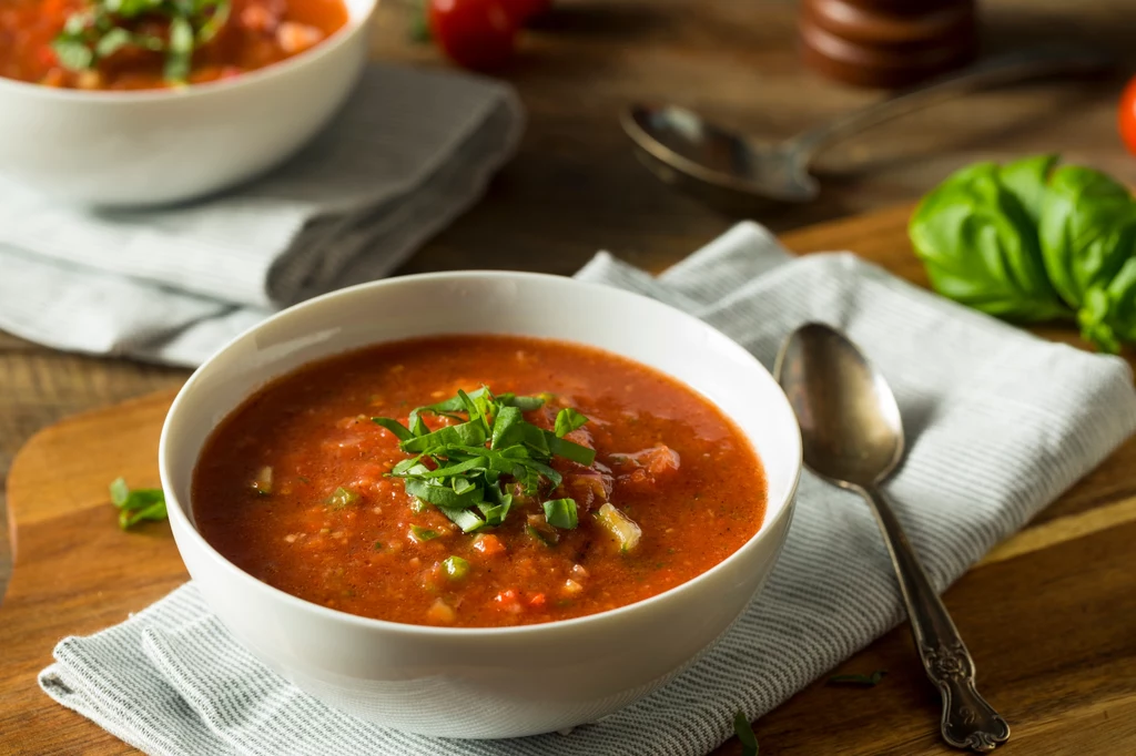 Tradycyjnie gazpacho podawane jest na zimno