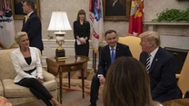 Agata Kornhauser-Duda, Andrzej Duda, Donald Trump 