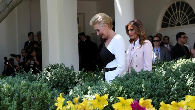 Agata Kornhauser-Duda i Melania Trump 