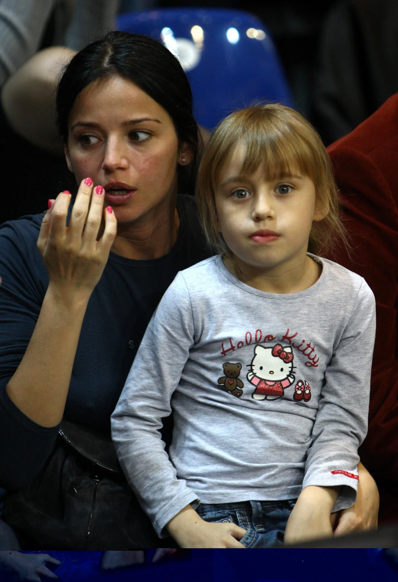 Anna Przybylska z Oliwią, 2009 r. Anna Przybylska z Oliwią, 2009 r.