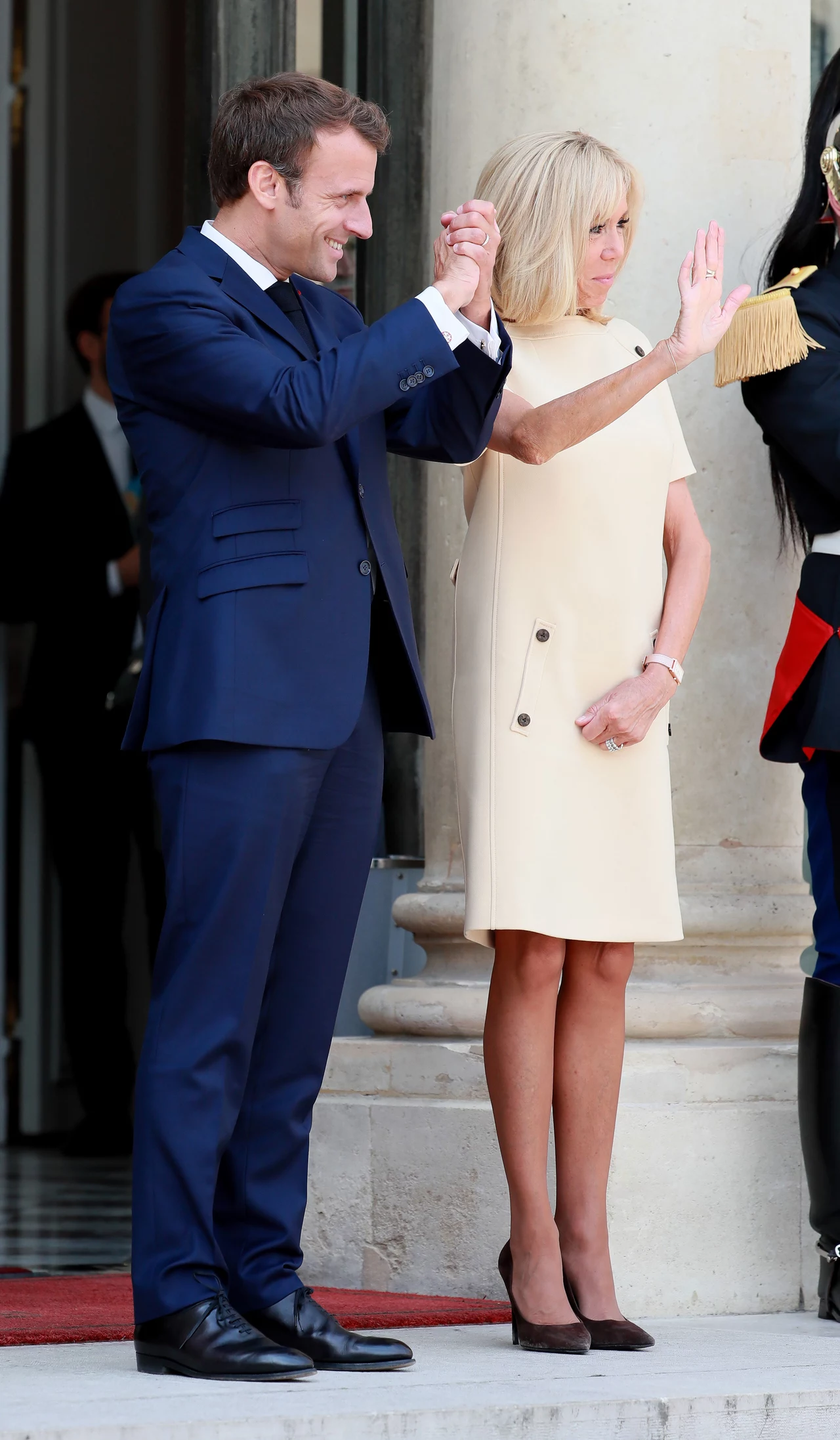 Brigitte Macron i Emmanuel Macron Brigitte Macron i Emmanuel Macron