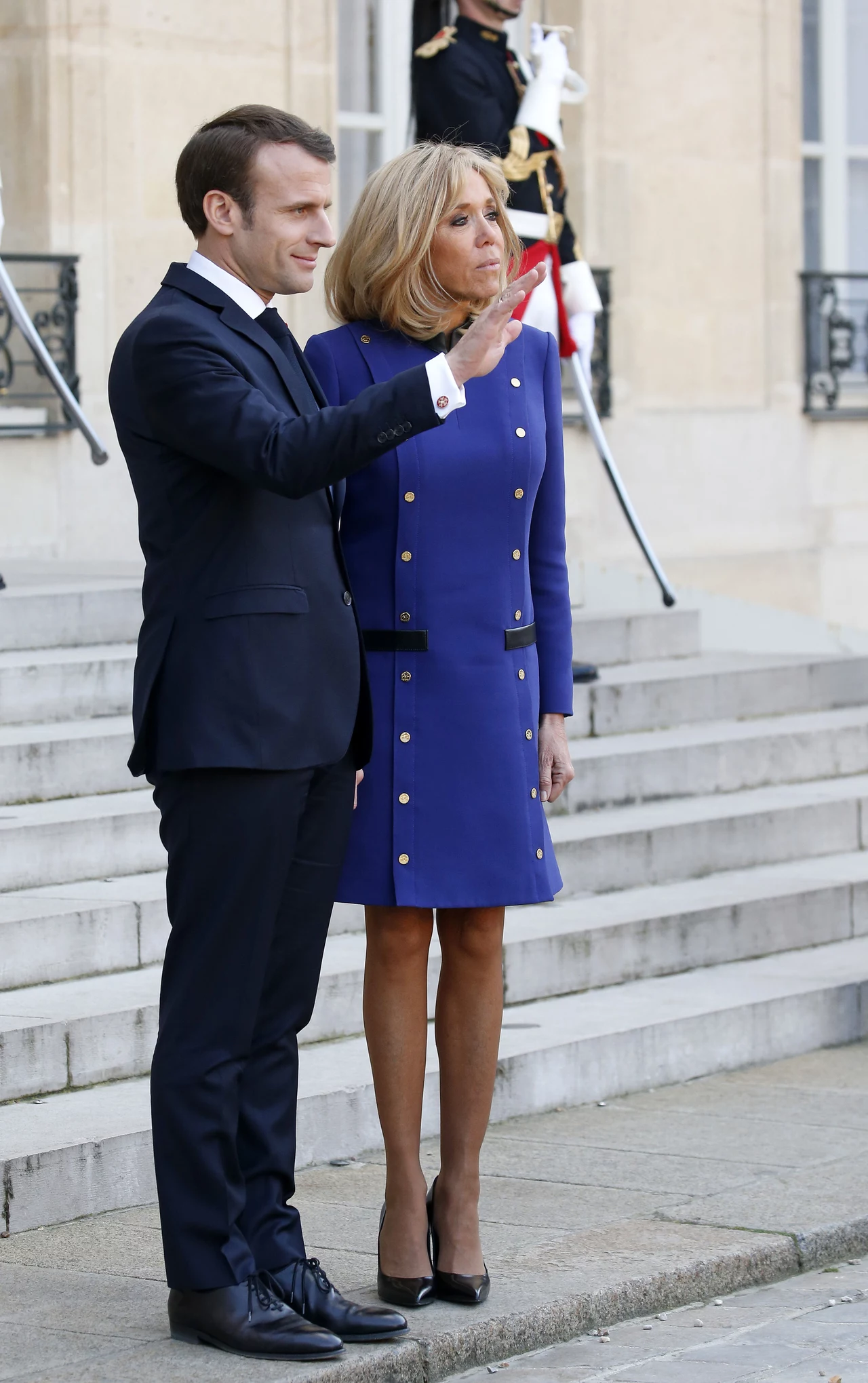 Brigitte Macron i Emmanuel Macron Brigitte Macron i Emmanuel Macron
