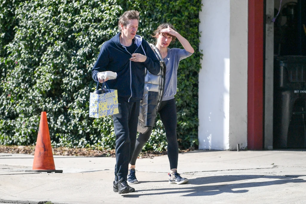 Milla Jovovich z mężem