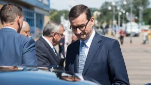 Premier Mateusz Morawiecki długo czekał na prezesa PiS