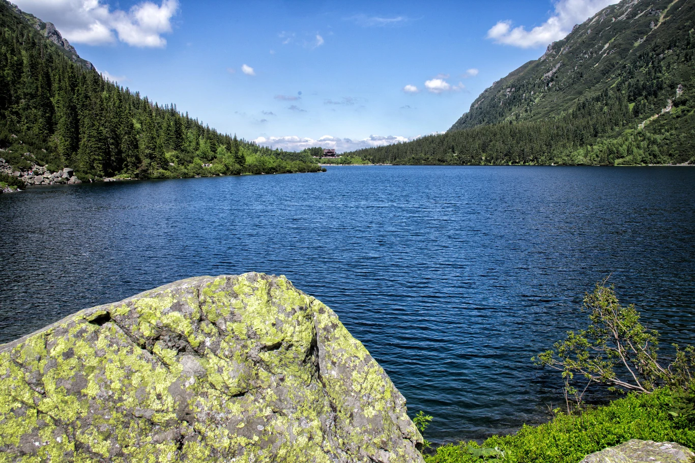Widok na Morskie Oko Widok na Morskie Oko