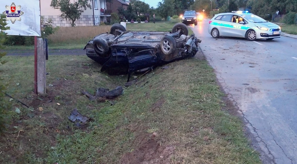 Kierowca Seata został przetransportowany do szpitala